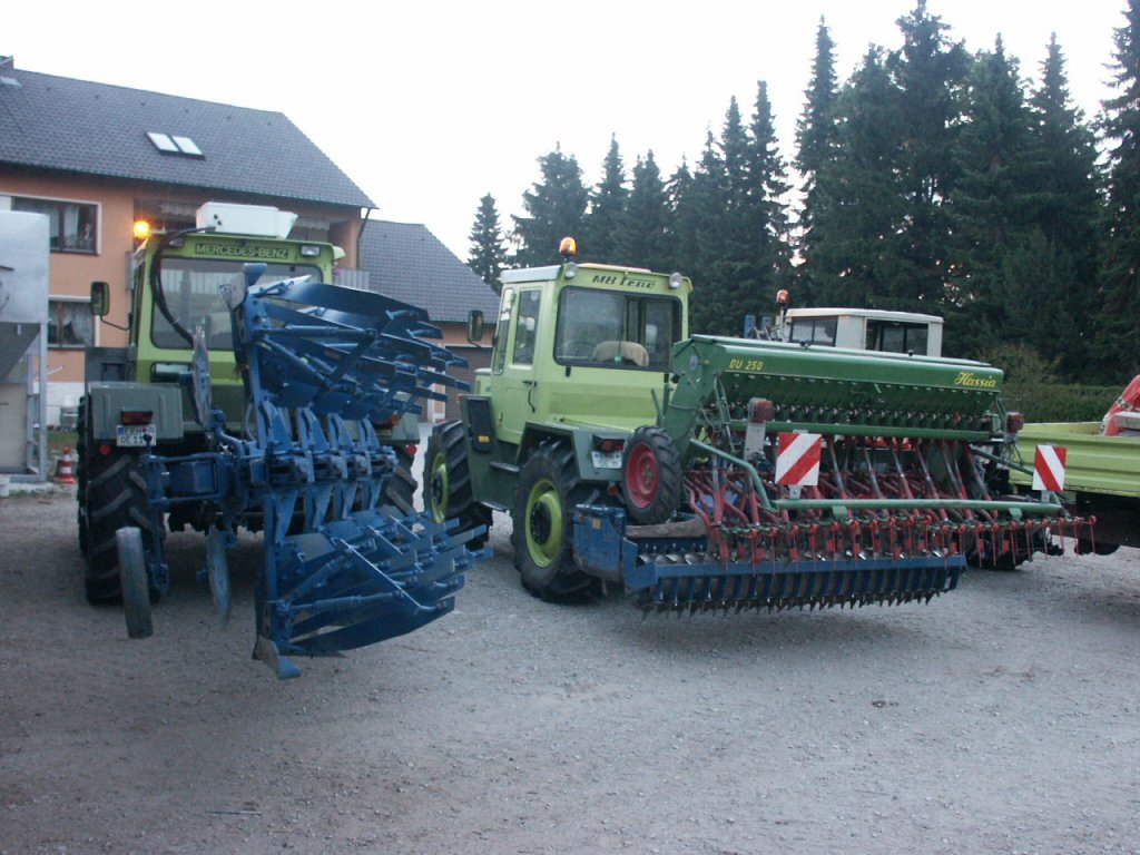 3 Generationen MB Trac