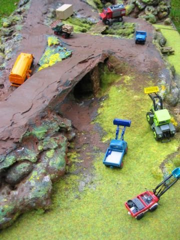 Unimog - MB Trac Treffen in 1:87