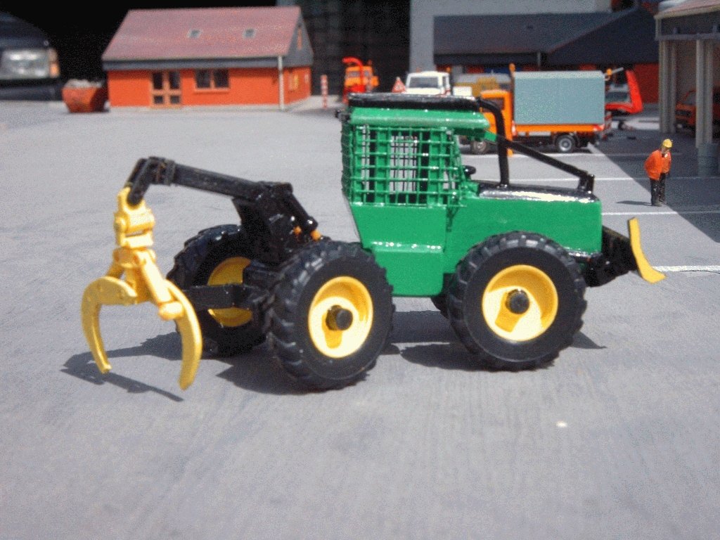 Detailbild1vom Timberjack 240C Seilschlepper