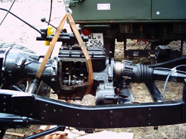 Feldmäßiger Getriebeausbau