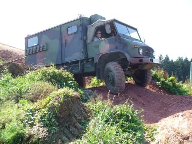 Beim ersten Geländeausritt