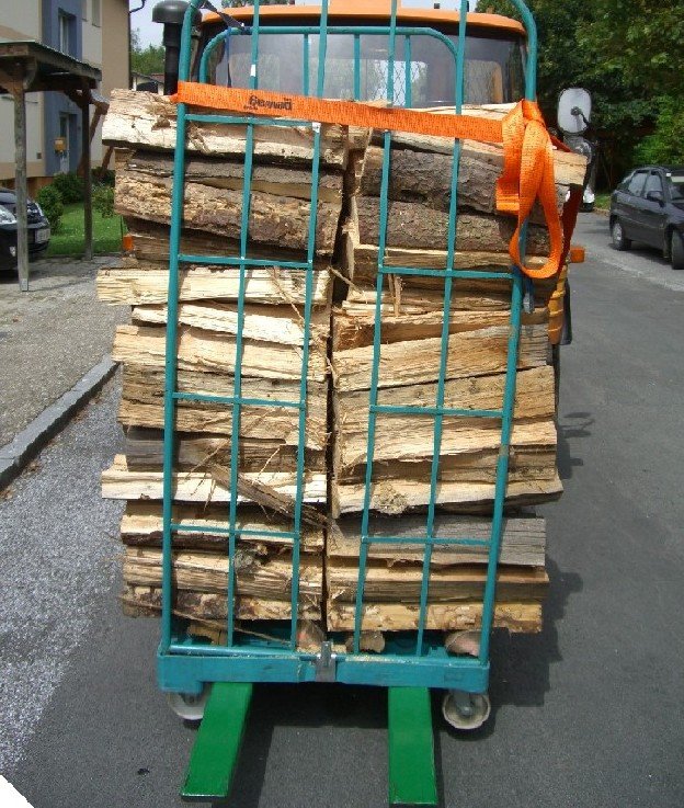 Holztransport mit Containerwagen2