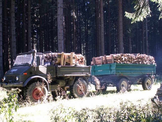 Nach der Beladung