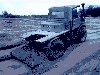 U421 beim planieren im Motocrossgelände